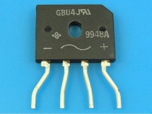 Můstek KBL06 / GBU4J 600V 4A Plochý