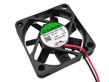 DC axiální ventilátor 12V, 45x45x10mm, 15,6m3/h, 27dBA, kluzné ložisko