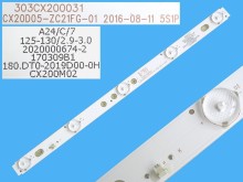 LED podsvícení 338mm, 5 LED pro LCD panely