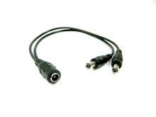 Kabelová rozdvojka napájecího konektoru 2,1 x 5,5 mm