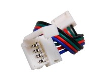 Nepájivá spojka pro RGB LED pásky 5050 10mm s vodičem