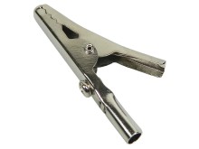 Měřicí krokodýlek AGF20 neizolovaný 4mm