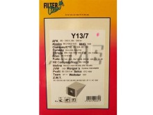 Sáčky do vysavače Y13/7 pro modely AFK, ALASKA, BHG, CLATRONIC, CTC
