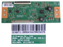 LCD T-CON modul 6870C-0442B a 6871L-5858A pro 32" LED TV