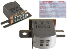 Reverzní stereo hlava 190 ohm RHEDF0081AFZZ pro kazetové magnetofony