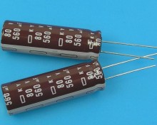 560uF/80V - 105°C Nippon KY Elektrolytický Kondenzátor s Nízkou Impedance