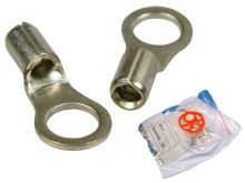 Očko M4 na kabel - krimpovací a letovací, balení 100 ks