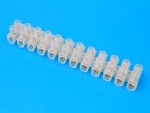 Svorkovnice řadová 12 pin transparentní 2,0mm²