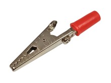 Měřicí krokodýlek CRCL10-R - červený