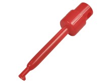 Měřicí hrot s háčkem ICC16A-R - červený, 3A, 60VDC