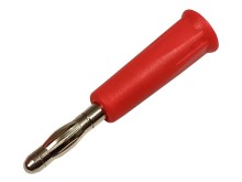 Banánek na hrot 10A červený PJ1010-I-RT