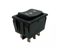 Kolébkový vypínač 3 polohy 6 pinů KCD4