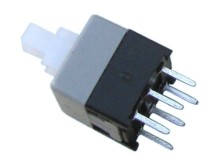 Aretovaný mikro přepínač 8,5 x 8,5 mm
