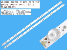 LED podsvícení pro LCD TV 32" - sada 2 pásků 580mm