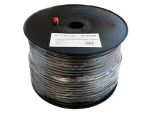 Koaxiální kabel Zircon CU 125 CUPE 100m 75 Ohm černý