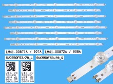 LED podsvit 1085mm sada pro Samsung SVC550F53/78 - 10 pásků