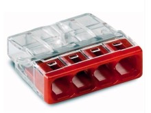 WAGO bezšroubová krabicová svorka 2273-204 4 x 0,5 - 2,5 mm²