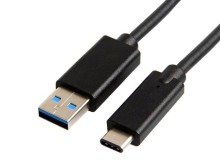 USB C 3.1 na USB A 3.0 Kabel 1,2m - Černý