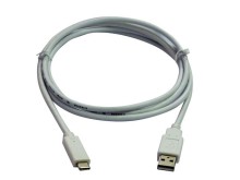 USB C 3.1 na USB A 2.0 Kabel 1m Bílý