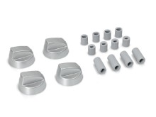 Univerzální ovládací knoflíky ke sporáku - sada 4ks s redukcemi