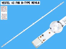 LED podsvícení 818mm DLED pro LCD TV 43"