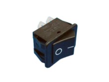 Kolébkový vypínač BULGIN AE-C1350ABAAB černý ON-OFF 16A / 250VAC