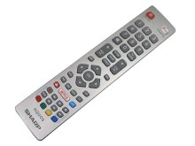 Dálkový ovladač Sharp Aquos DH170820 s IR diodou pro Netflix a YouTube