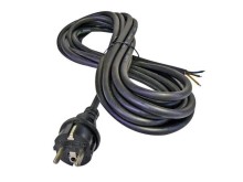 Napájecí kabel Flexo gumový 3x2,5 mm, 3m černý