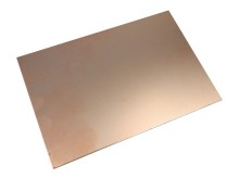 Cuprextit dvouvrstvý laminát 100x150 mm 1,5 mm