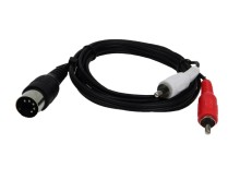 DIN na 2xCINCH kabel 1.5m