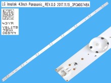 LED podsvit 850mm D-LED pro 43" LG a Panasonic