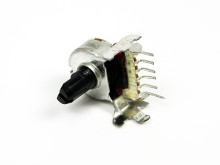 Potenciometr stereo 20kΩ B s odbočkou na střed