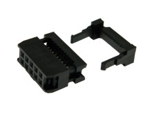 IDC Konektor 10pin Zástrčka/Samice na Plochý Kabel