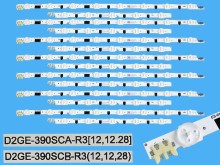 LED podsvit 800mm sada Samsung BN96-27896A a BN96-27897A - 7ks