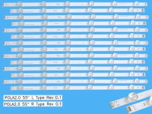 LED podsvit sada LG AGF78424801AL pro 55" LCD panely - 14 pásků 1142mm
