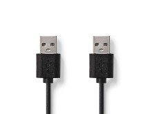 USB 2.0 A/A kabel 1m CCGT60000BK10 Nedis