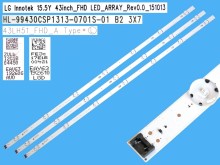 LED podsvit sada LG AGF79103401 pro LCD panely 43"