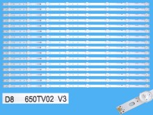LED podsvit sada Sony 650TV02 V3 - 16 pásků pro LCD 65"