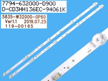 LED podsvit pro TV 32" - DLED TOTAL ARRAY 5835-W32000-0P60 Ver1.1