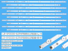 LED podsvit sada 10 pásků pro Philips 58" LCD TV GJPHP585X11PB39