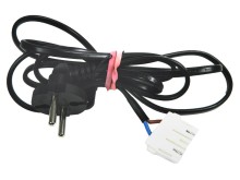 Síťový kabel 1.5m s plochým 3-pinovým konektorem pro LCD a LED TV 230V