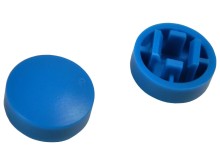 Kulatý modrý hmatník pro mikrospínače B3F-4055 a B3FS-4055P