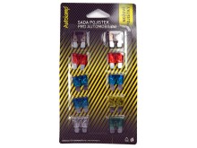 Sada nožových auto pojistek 10 ks