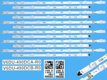 LED podsvit sada Samsung BN96-40632A a BN96-40633A - 12 pásků pro 49" LCD panely