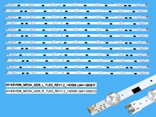 Sada LED podsvícení 1175mm pro Samsung 58" FHD (12 pásků) - BN96-32771A, BN96-32772A