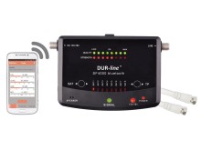 DUR-line SF 4000 BT - Měřicí přístroj a vyhledávač satelitního signálu s Bluetooth