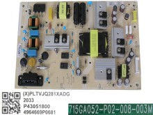 LCD modul zdroj Philips PLTVJQ281XADG SMPS 715GA052-P02-008-003M