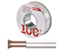 Dvojlinka 2x0,35mm BCYH035/W bílá - CU vodiče