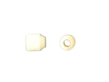 Keramický korálek STEATIT 2/4 mm, balení 100 ks