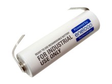 Akumulátor AA 1.2V 1900mAh Eneloop Panasonic BK-3MCCF s pájecími vývody U